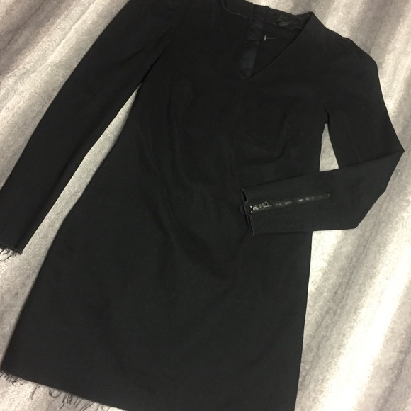 Black Denim Dress XS - Picture 3 of 7